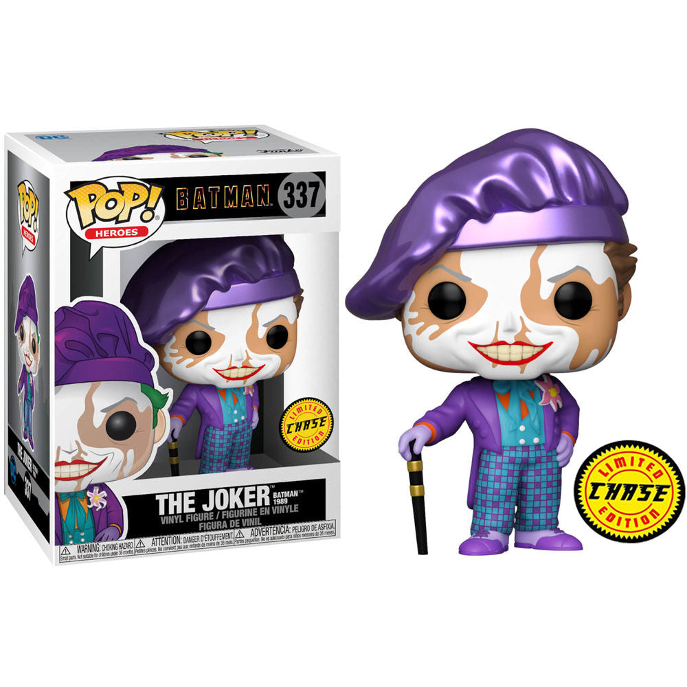 FUNKO - POP! Dc Comics Batman 1989 - The Joker Chase Limited #337