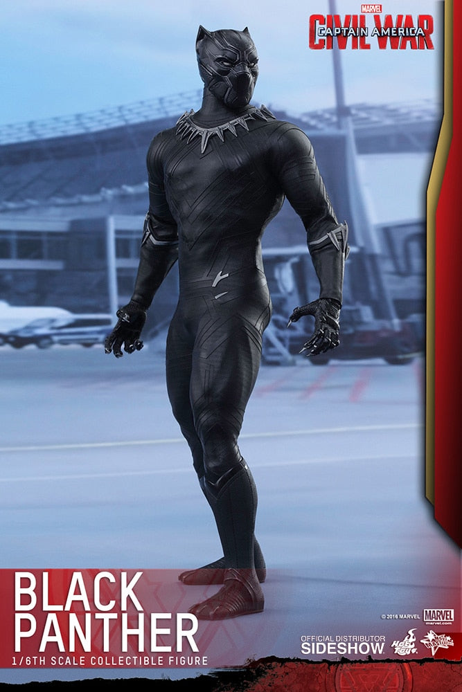 HOT TOYS - Marvel - Captain America - Civil War - Black Panther - Movie Masterpiece 1:6 Action Doll