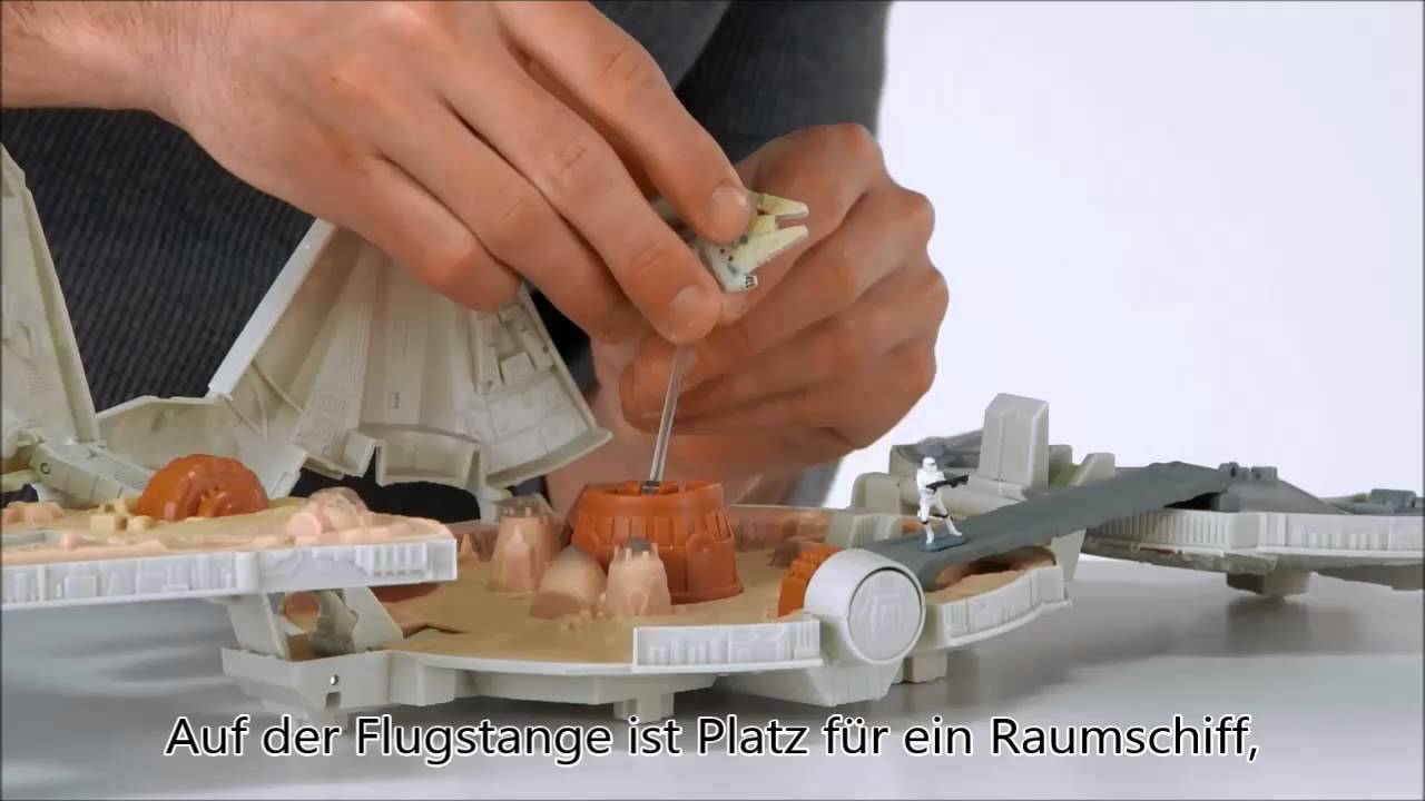 HASBRO - Star Wars Il Forza Awakenes Micromachines Millennium Falcon Playset 3533