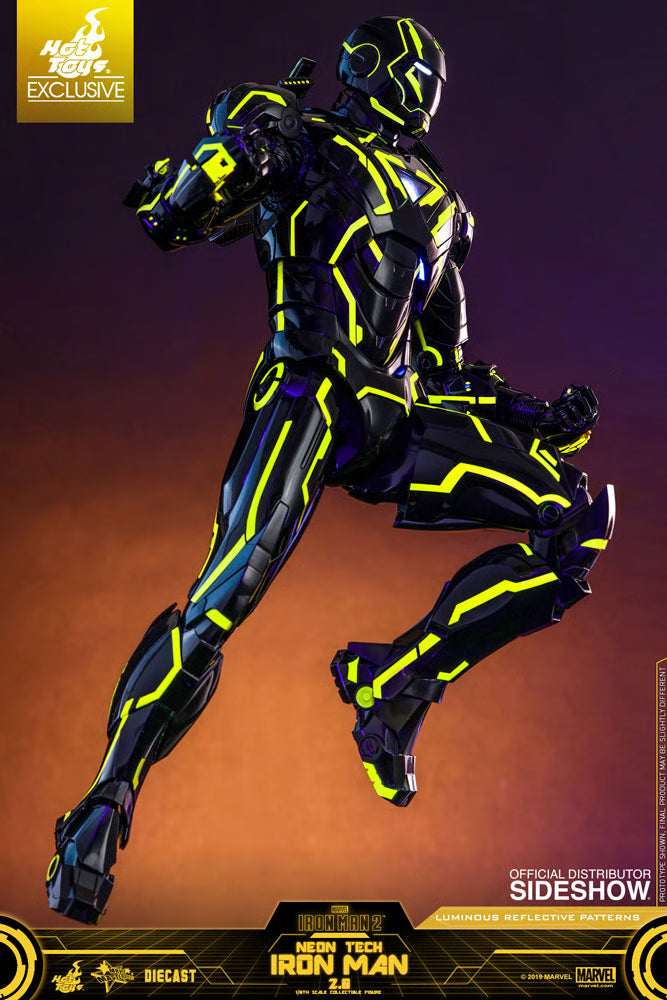 HOT TOYS - Neon Tech Iron Man 2.0 Sixth Scale Figure MMS523D29 EXCLUSIVE