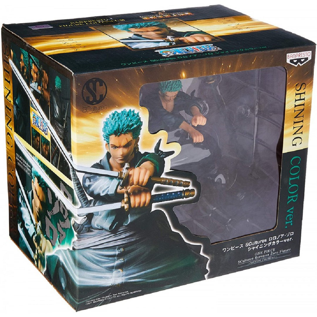 BANPRESTO - One Piece Sculture Zoro Brilliant