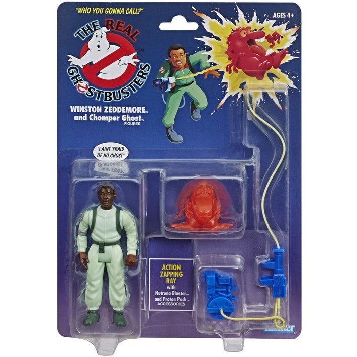 HASBRO - The Real Ghostbusters Kenner Classic Action Figure Winston Zeddemore