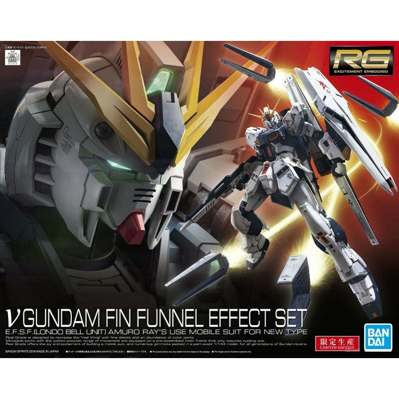 BANDAI - Gunpla - RG Gundam Nu Fin Funnel Effect Set 1/144