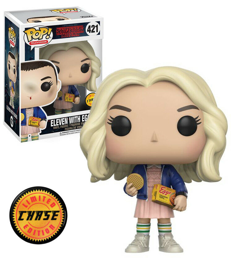 FUNKO - POP! - Stranger Things - Eleven with Eggos #421 Limited Chase