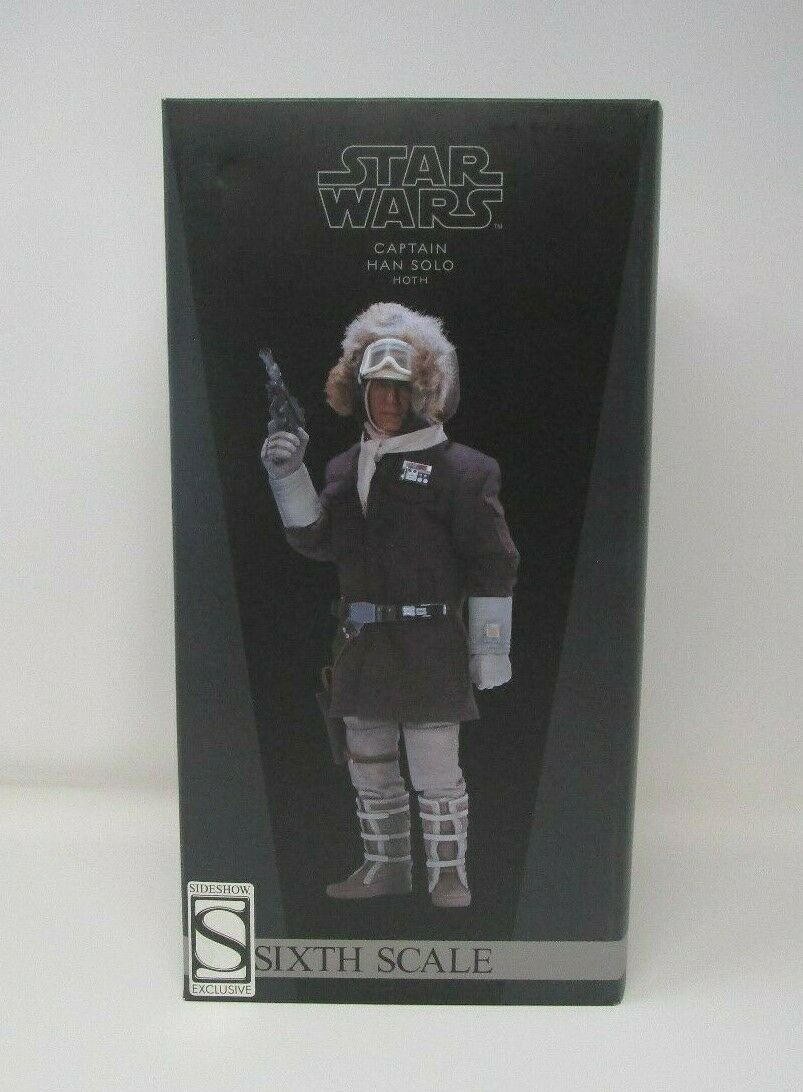 SIDESHOW - Star Wars Action Figure 1:6 Captain Han Solo Hoth 30 cm
