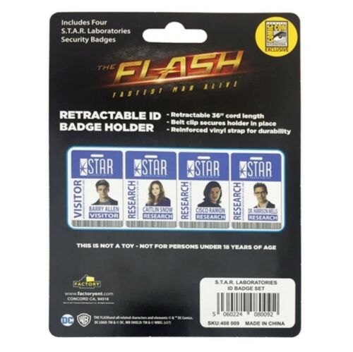 FACTORY ENTERTAINMENT - S.T.A.R. Laboratories Security Badge Prop Replica - The Flash