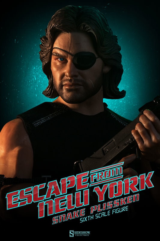 SIDESHOW - Escape From New York Action Doll 1:6 Snake Plissken 30