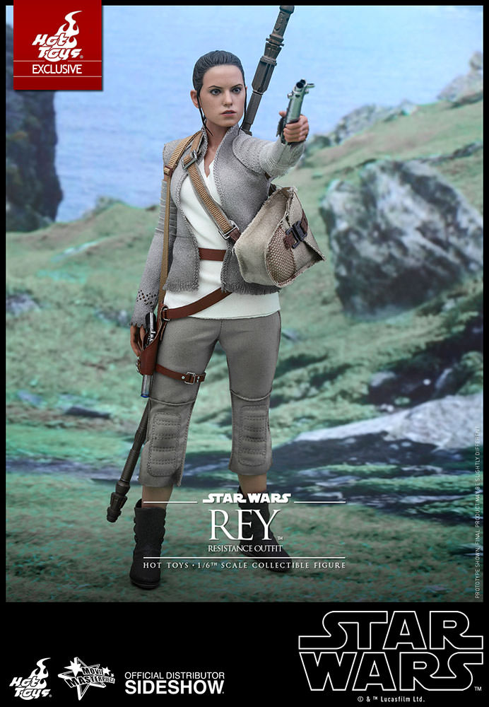 HOT TOYS - Star Wars - Episode VII The Force Awakens - Rey (Resistance Outfit) - Movie Masterpiece 1:6 Action Doll