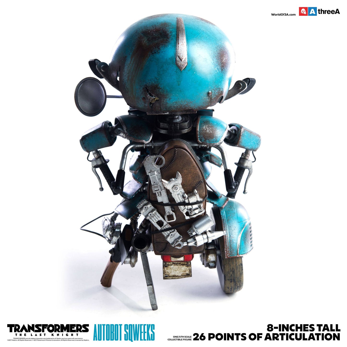 THREEZERO - Transformers Autobot Sqweeks 8 Figure