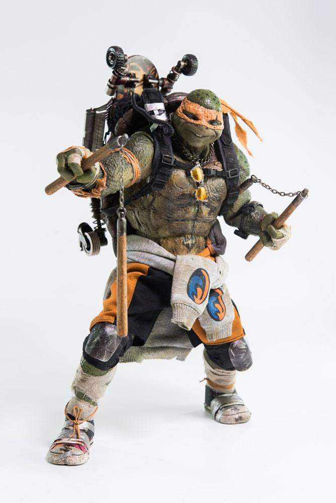THREEZERO - TMNT Teenager Mutant Ninja Turtles Out of The Shadows Action Figure 1:6 Michelangelo