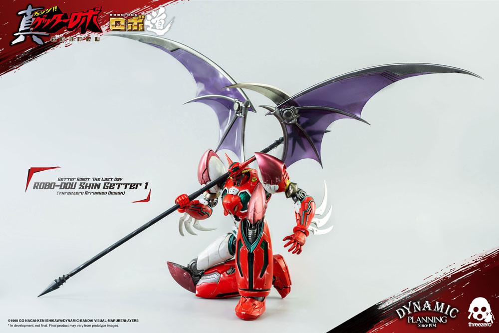 THREEZERO - Getter Robot The Last Day Robo-Dou Action Figure Shin Getter 1 Anime Color Ver