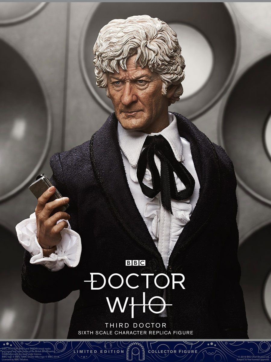BIG CHIEF - Doctor Who Collector Figure Series Action Figure 1/6 3rd Doctor (Jon Pertwee) Limited Edition