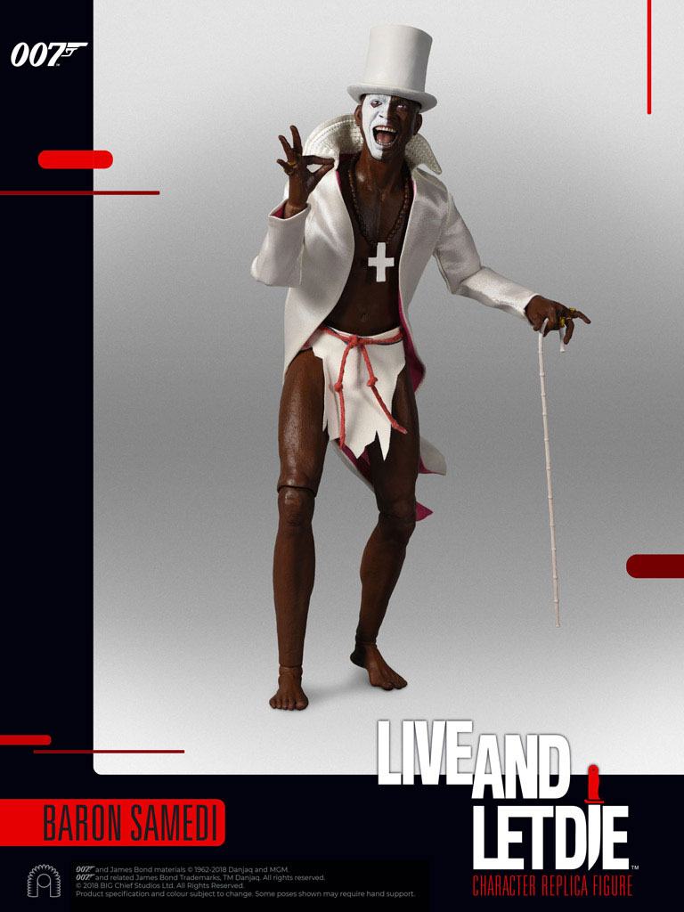 BIG CHIEF STUDIOS - James Bond Live and Let Die - Baron Samedi - Collector Figure Series 1:6 (30 cm)