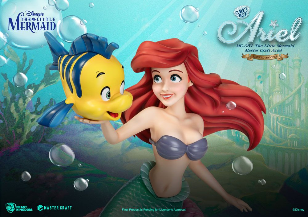 BEAST KINGDOM - Disney - The Little Mermaid Master Craft Statue Ariel