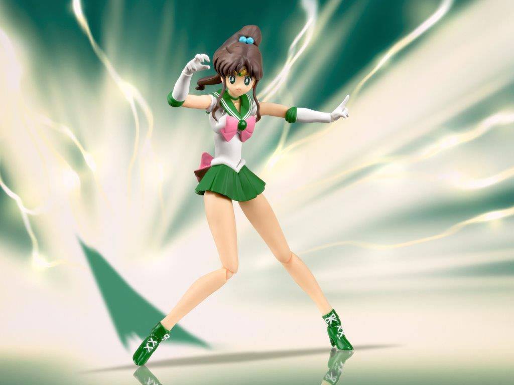 BANDAI - Sailor Moon Sailor Jupiter Animation Color Edition S.H. Figuarts Action Figure