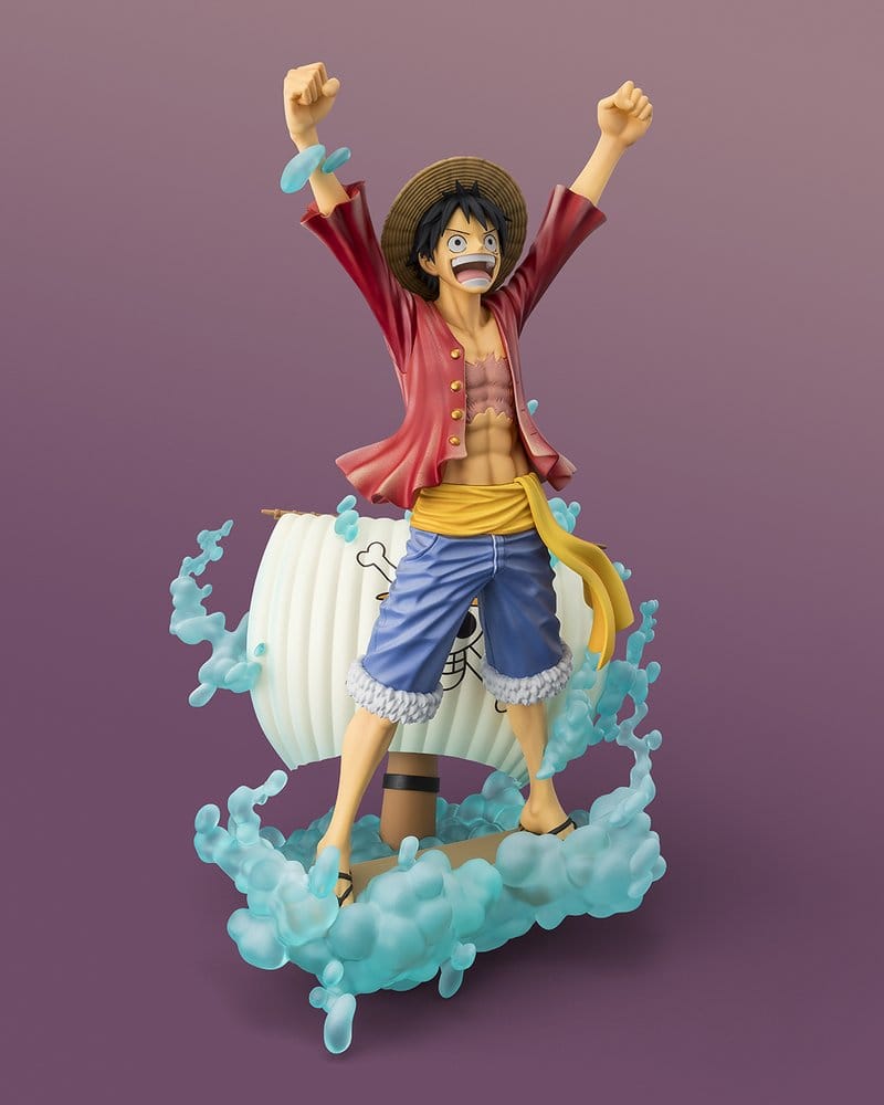BANDAI - One Piece Figuarts ZERO (STARTune) PVC Figure Monkey D. Luffy -Setting out for the New World