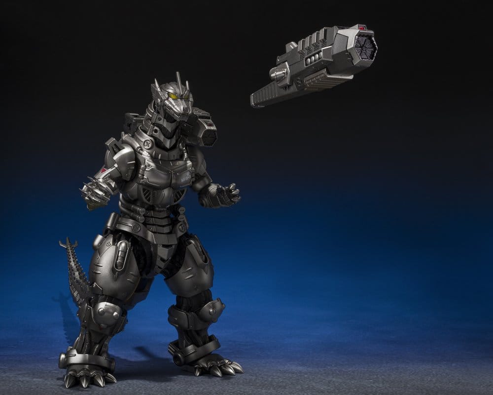 BANDAI - Godzilla: Tokyo S.O.S. S.H.MonsterArts Diecast Action Figure Kiryu (Heavily Armed Type / High Mobility Type) "Tokyo SOS" -Movie Graphic Plus-