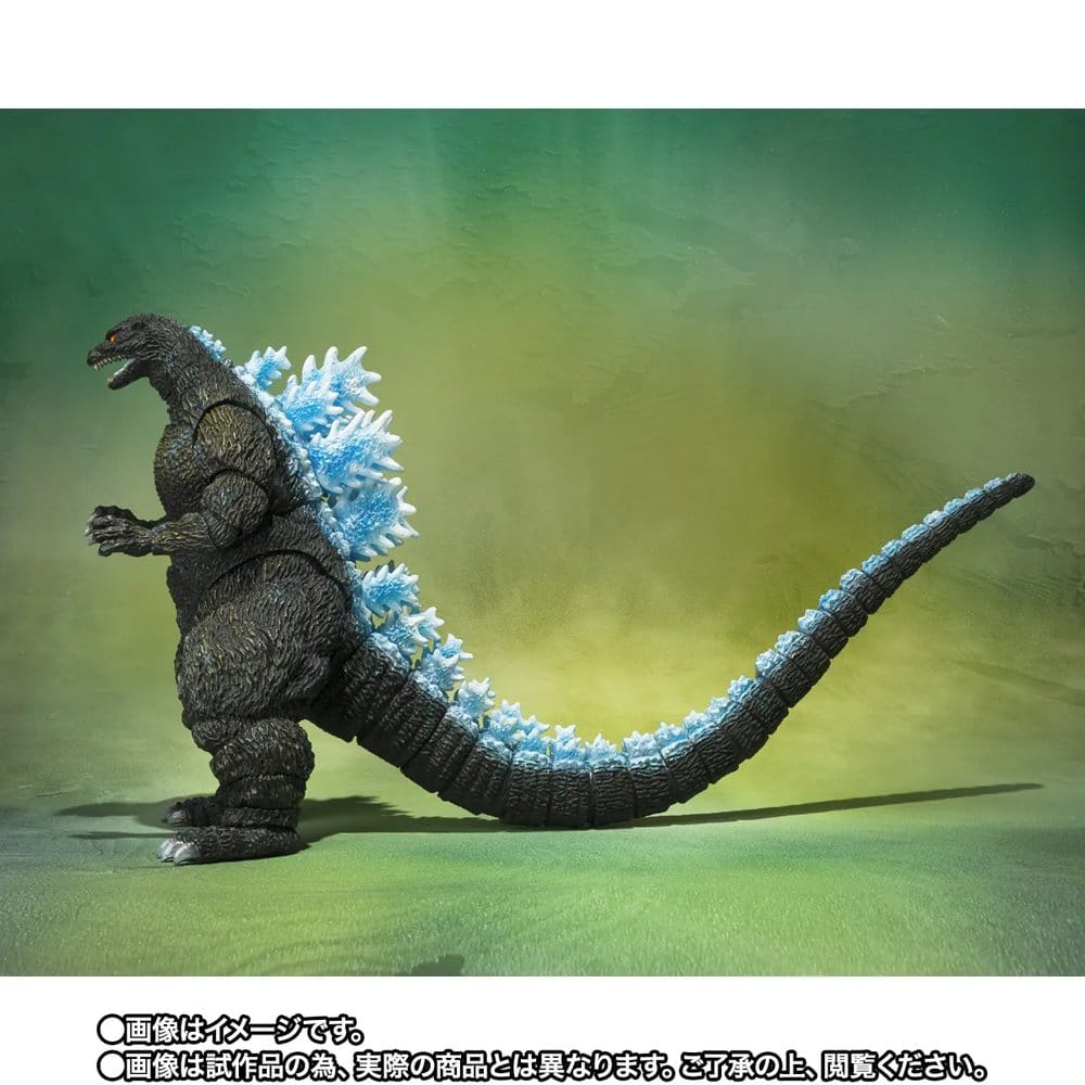BANDAI - Godzilla S.H.MonsterArts Action Figure Godzilla (Godzilla vs. Mechagodzilla II Poster Coloring Ver.) -Movie Graphic Plus