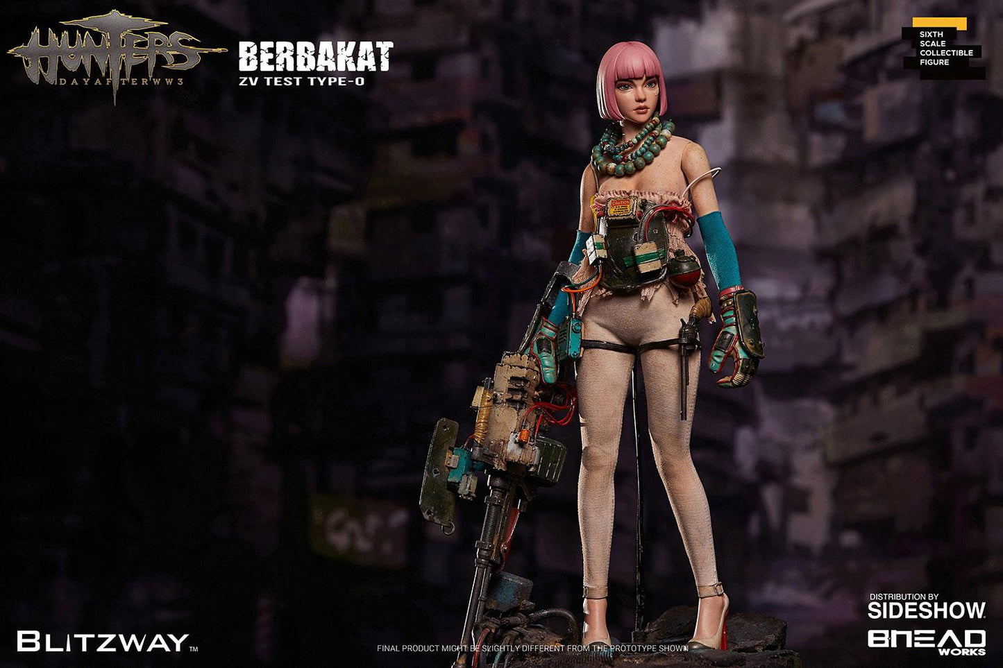 BLITZWAY - Hunters Day Action Figure ter WWIII Action Figure 1:6 ZV Berbakat Test Type-0