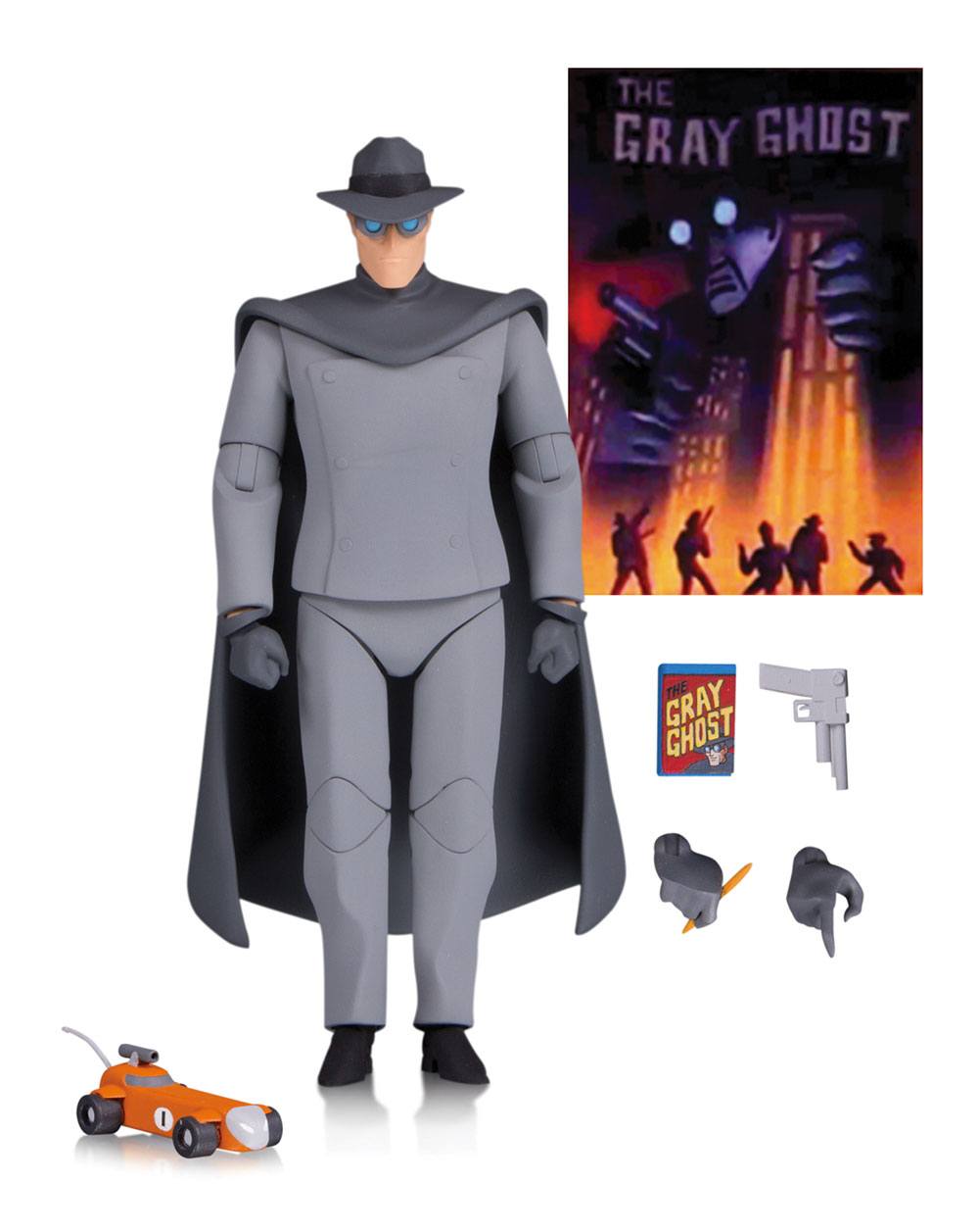DC DIRECT - Dc Comics - Batman Animated Gray Ghost Action Figure