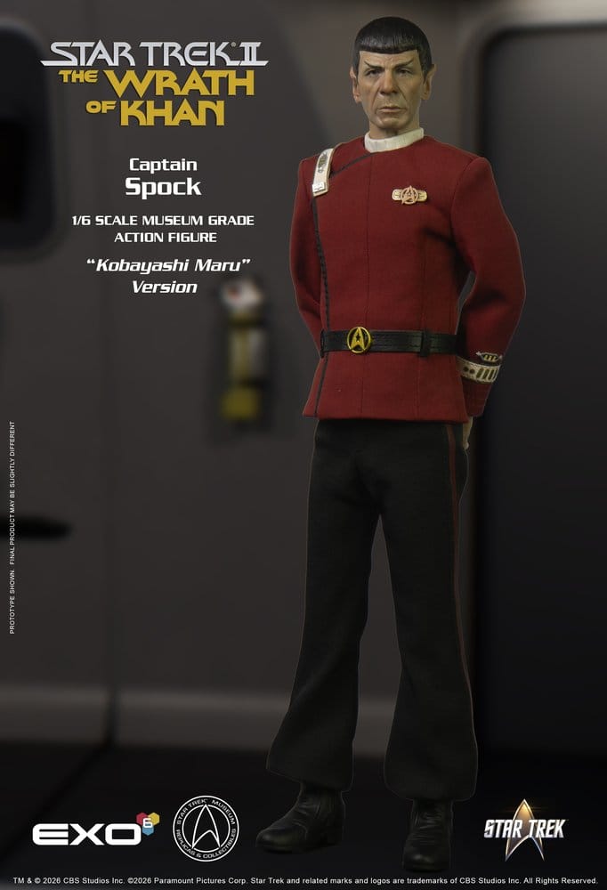 EXO-6 - Star Trek: The Wrath of Khan Action Figure 1/6 Captain Spock Kobayashi Maru Version