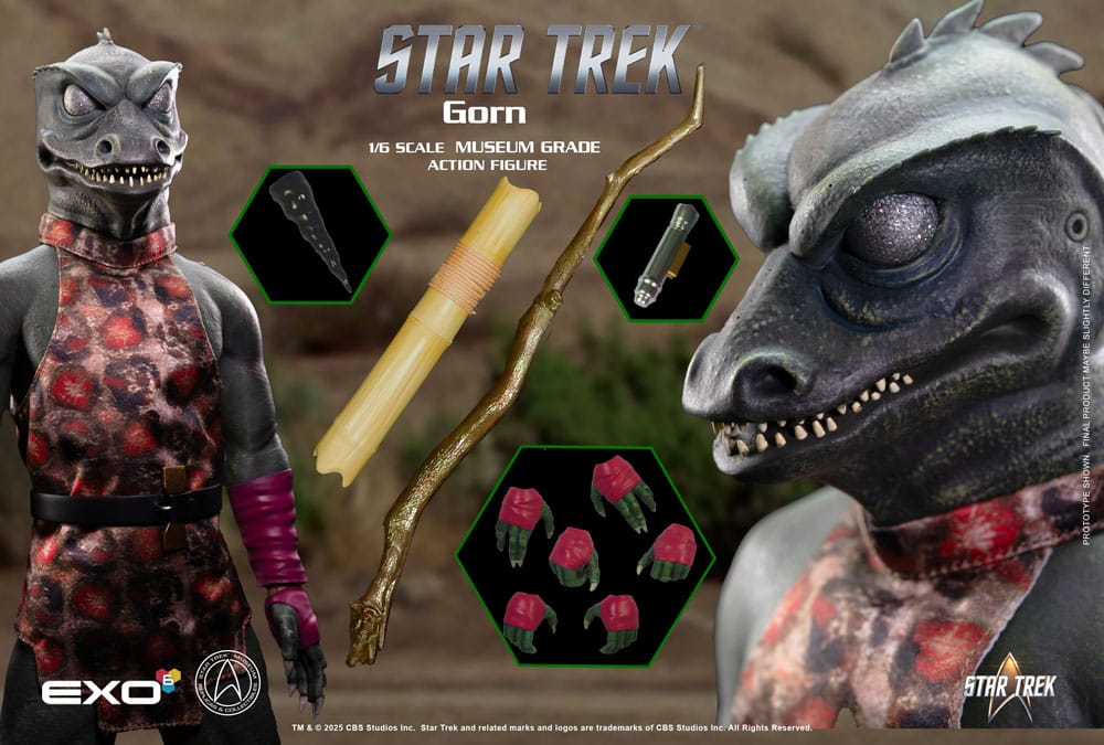 EXO-6 - Star Trek: The Original Series Action Figure 1/6 Gorn