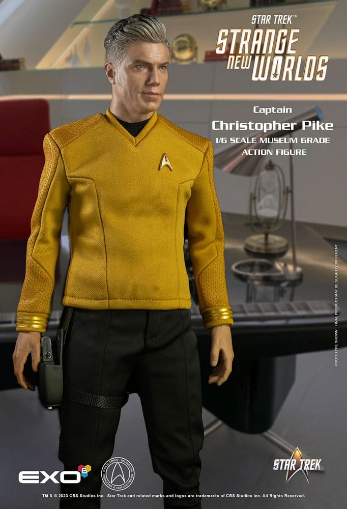 EXO-6 - Star Trek Strange New Worlds - Captain Christopher Pike Action Figure 1:6
