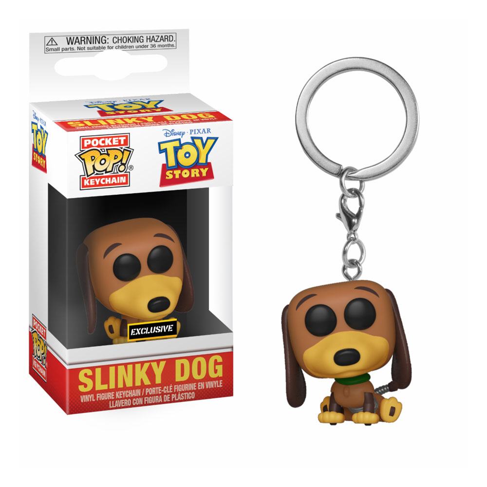 FUNKO - POP! Toy Story Pocket Vinyl Keychains SlInky Dog