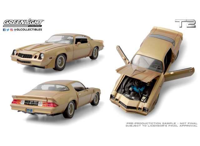 Greenlight - Terminator 2 Die Cast Model 1:18 1979 Chevrolet Camaro Z/28
