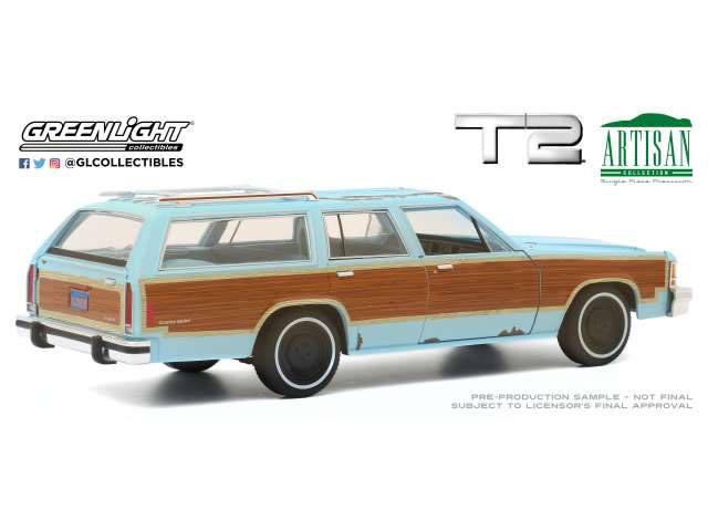GREENLIGHT - Terminator 2 Die Cast Model 1/18 1980 Ford Ltd Country Squire
