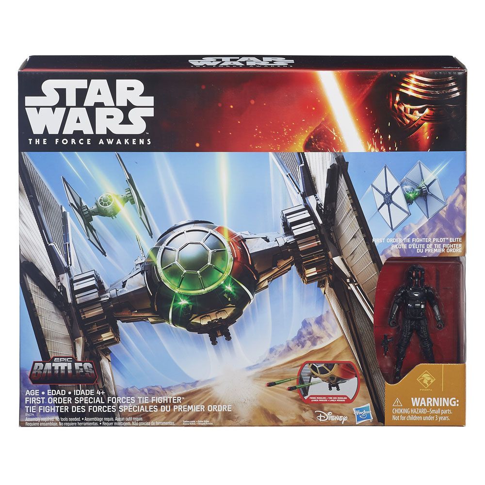 Tie Fighter Hasbro HASBRO Star Wars Episode VII Vehicle With