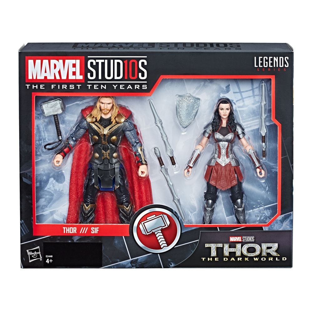 HASBRO - Marvel - The First Ten Years Thor & Sif the Dark World HASBRO - Marvel - The First Ten Years Thor & Sif the Dark World