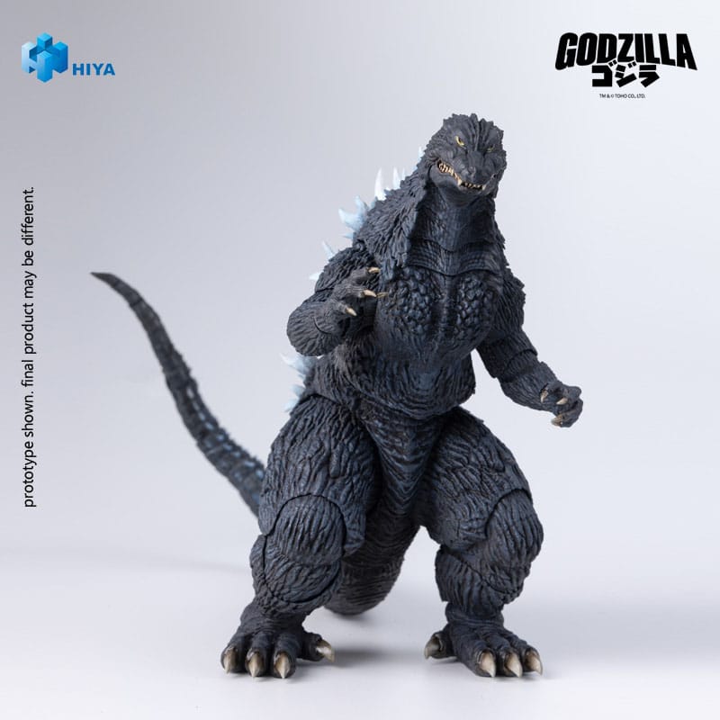 HIYA TOYS - Godzilla Against Mechagodzilla (2002) Exquisite Basic Action Figure Heat Ray Godzilla
