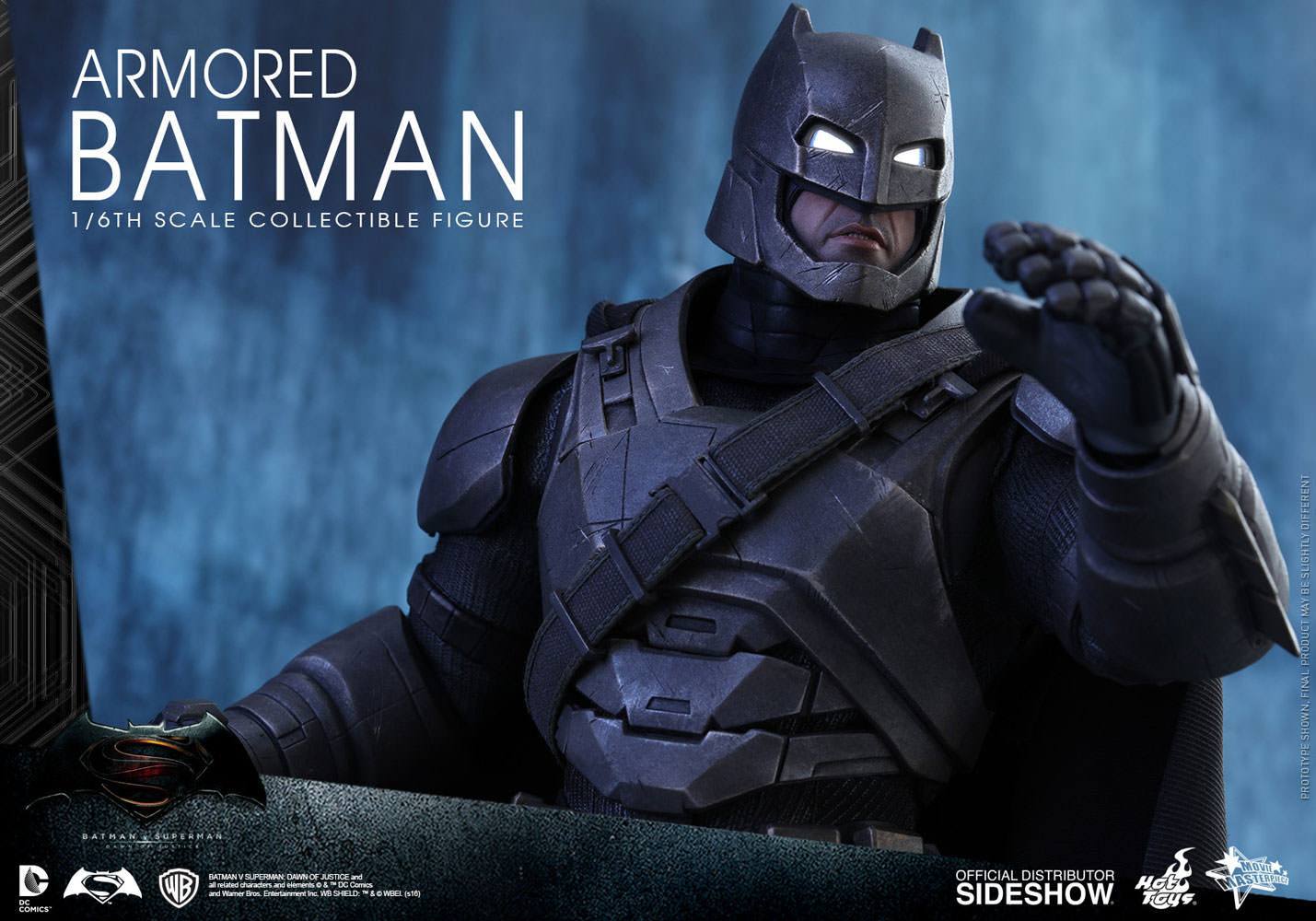 HOT TOYS - Superman VS Batman Armored Batman MMS349