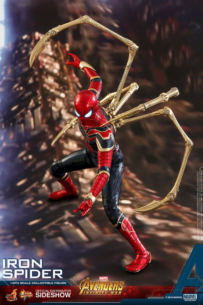 HOT TOYS - Marvel - Avengers Infinity War - Iron Spider - Movie Masterpiece 1:6 Action Doll