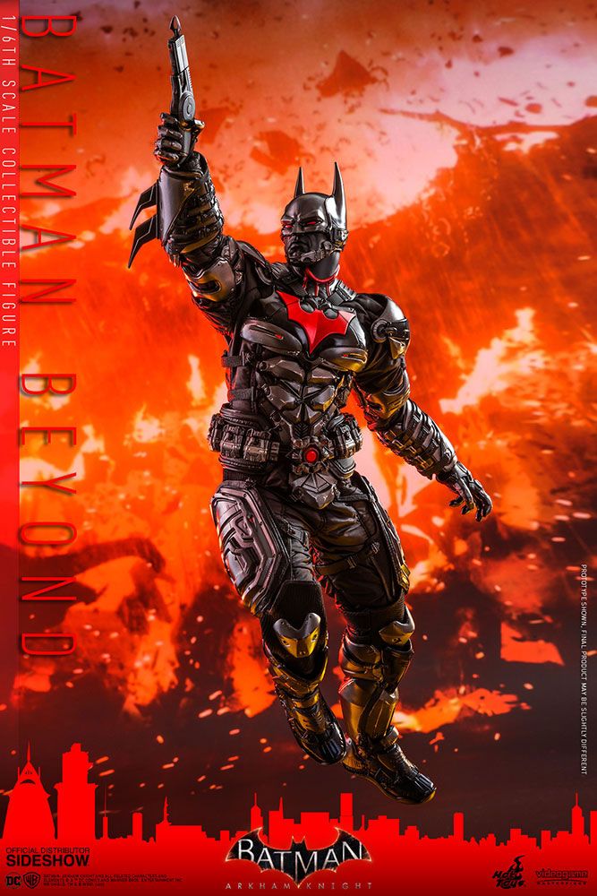 HOT TOYS - Dc Comics - Batman Arkham Knight Videogame Masterpiece Batman Beyond 1:6 Action Doll VGM39