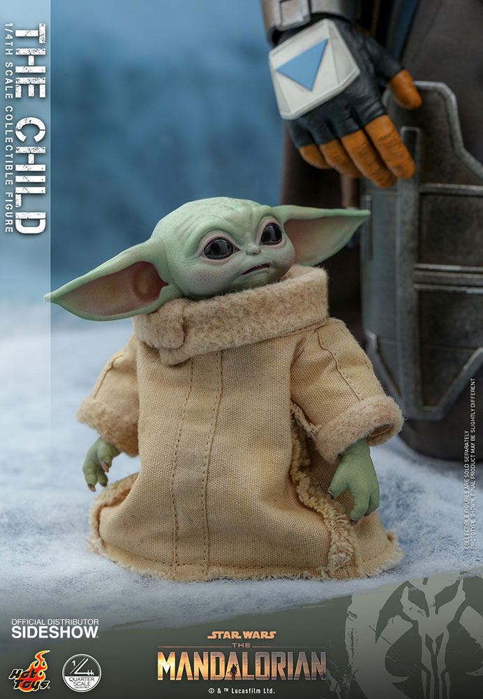 HOT TOYS - Star Wars The Mandalorian 1:4 Action Doll The Child
