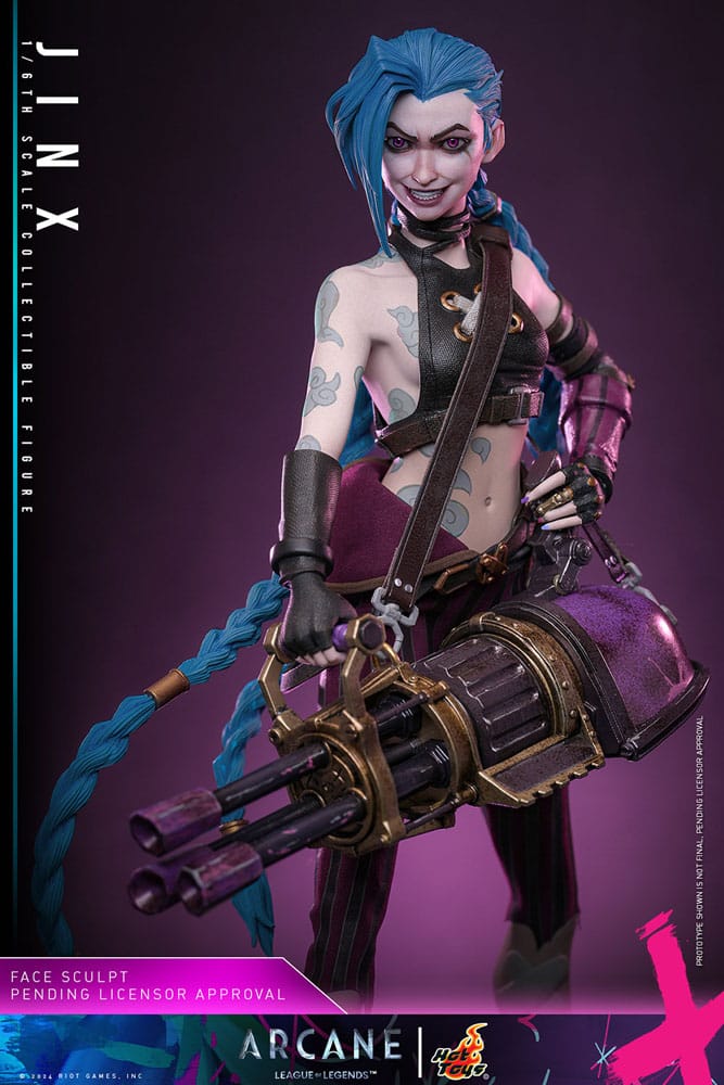 HOT TOYS - Arcane Action Doll 1:6 Jinx TMS137