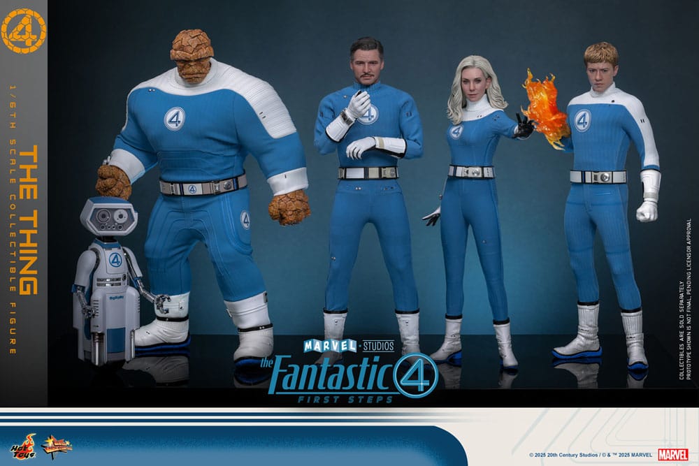 HOT TOYS - The Fantastic Four: First Steps Movie Masterpiece Action Figure 1/6 The Thing