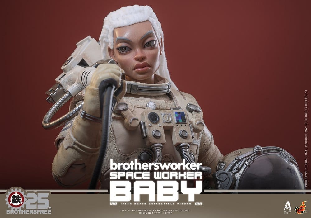 HOT TOYS - Brothersfree 1/6 Space Worker Baby (Brothersfree 25th Version)