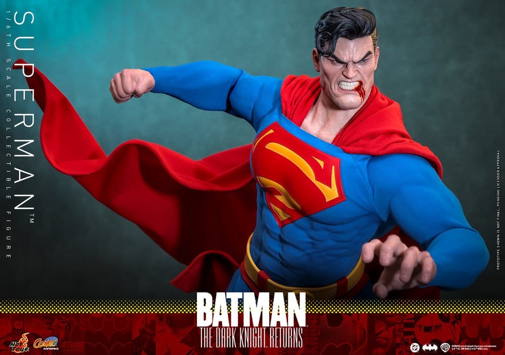 HOT TOYS - Batman: The Dark Knight Returns Comic Masterpiece Action Figure 1/6 Superman CMS032