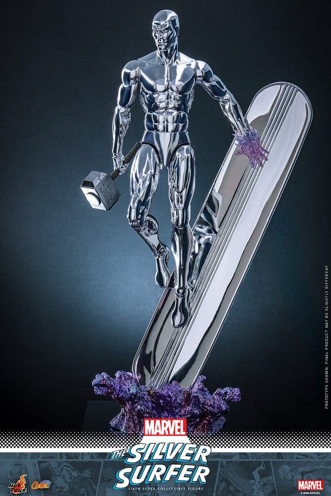 HOT TOYS - Marvel Action Figure 1/6 Silver Surfer
