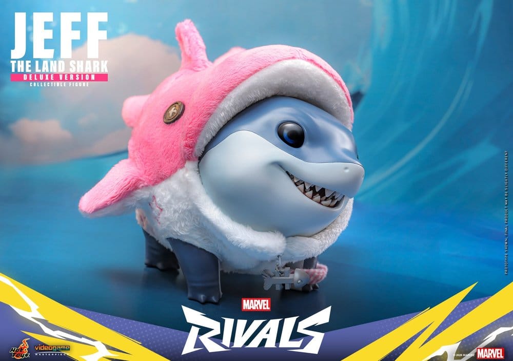 HOT TOYS - Marvel Rivals Videogame Masterpiece Series Action Figure Jeff the Land Shark (Deluxe Version)