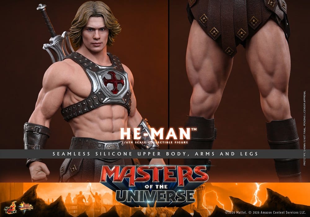 HOT TOYS - Masters of the Universe Movie Masterpiece Action Figure 1/6 He-Man