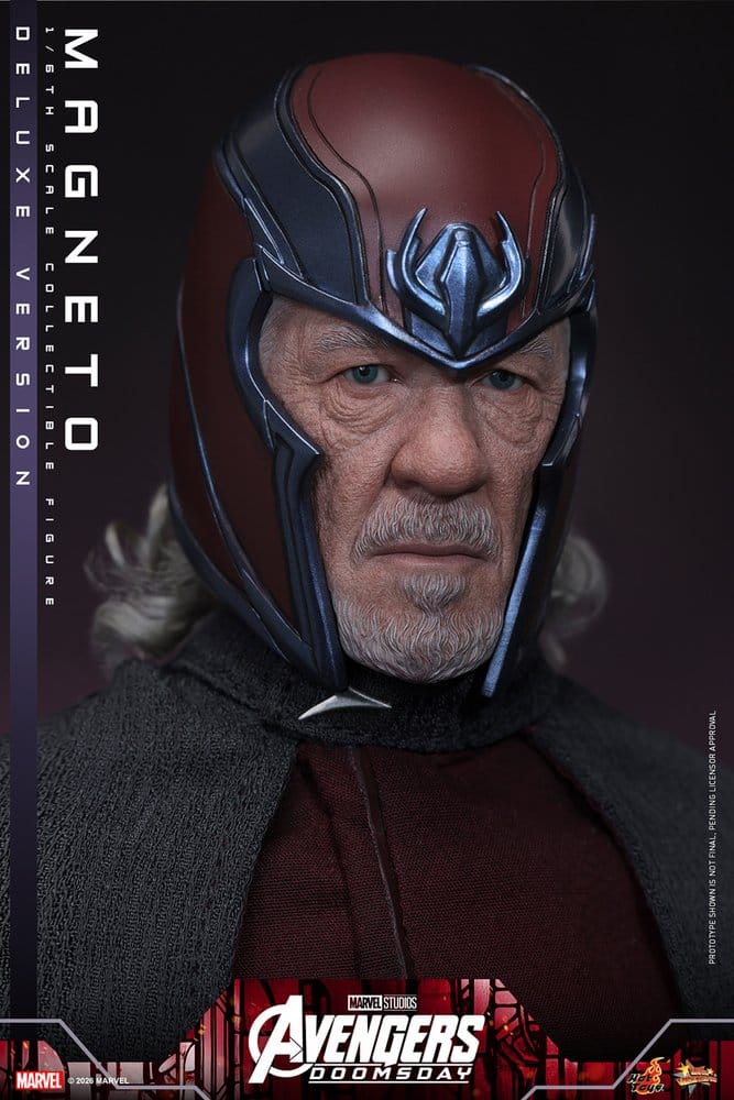 HOT TOYS - Avengers: Doomsday Movie Masterpiece Action Figure 1/6 Magneto (Deluxe Version)