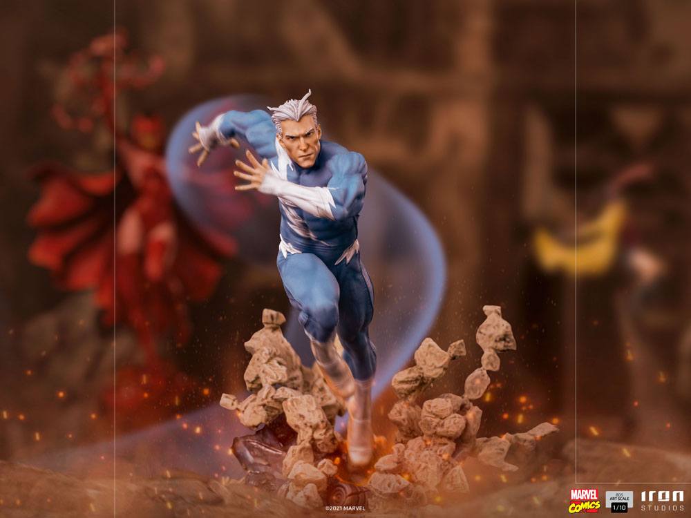 IRON STUDIO - Marvel - Comics BDS Art Scale Statue 1:10 Quicksilver