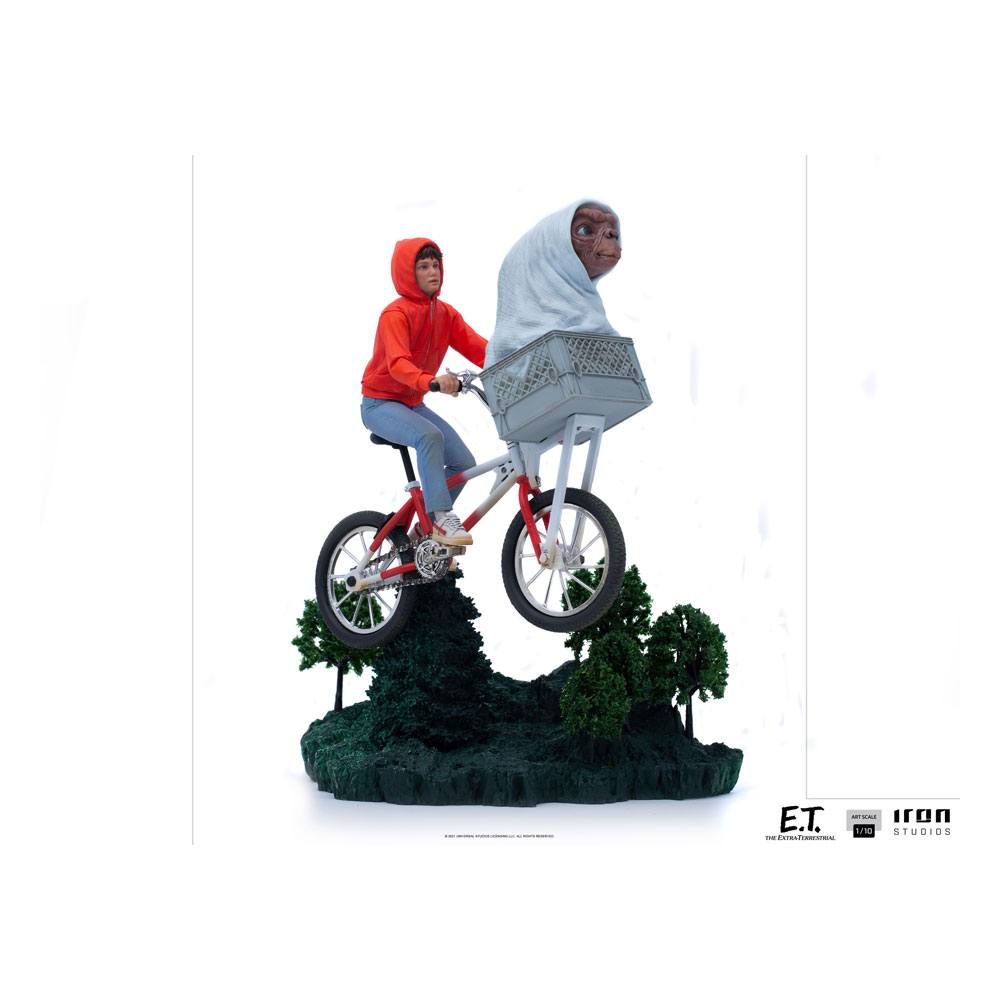 IRON STUDIO - E.T. The Extra-Terrestrial Art Scale Statue 1:10 E.T. & Elliot