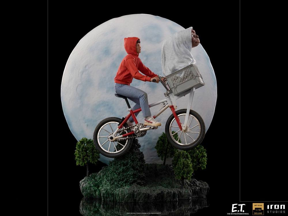 IRON STUDIO - E.T. The Extra-Terrestrial DeLuxe Art Scale Statue 1:10 E.T. & Elliot