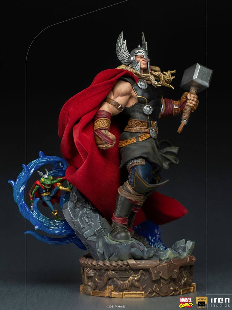 IRON STUDIO - Marvel - Comics DeLuxe Art Scale Statue 1:10 Thor Unleashed