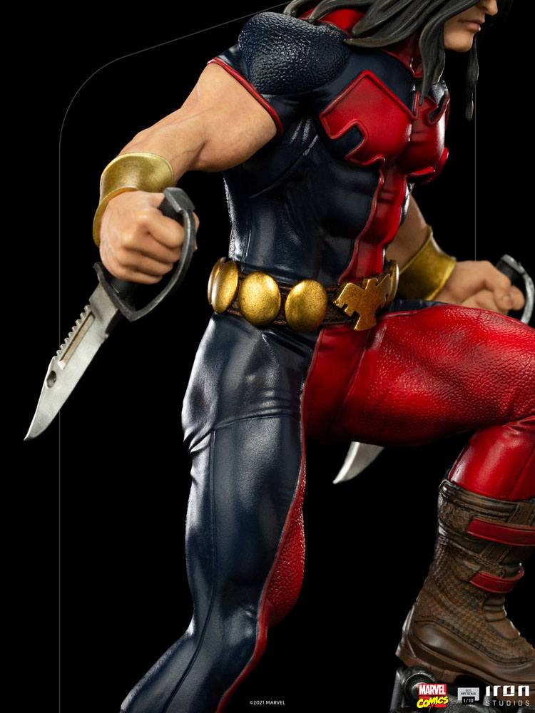IRON STUDIO - Marvel - Comics BDS Art Scale Statue 1:10 Warpath (X-Man)